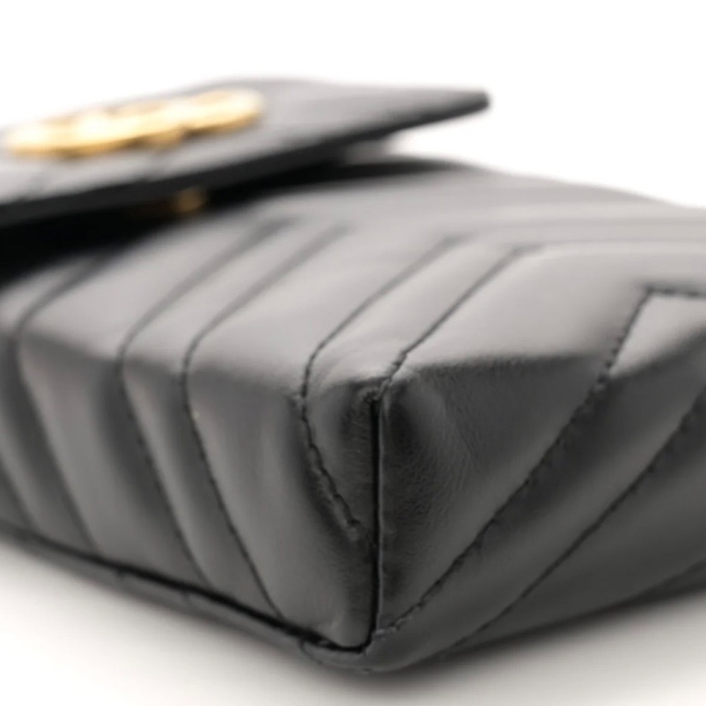 LSTD PRIVATELY ELSEWHERE MAY SELL SOON $1390 GUCCI Calfskin Marmont Crossbody - Picture 7 of 12